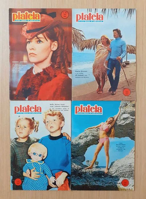 Revistas Plateia de 1971 a 1972 (Lote 6)