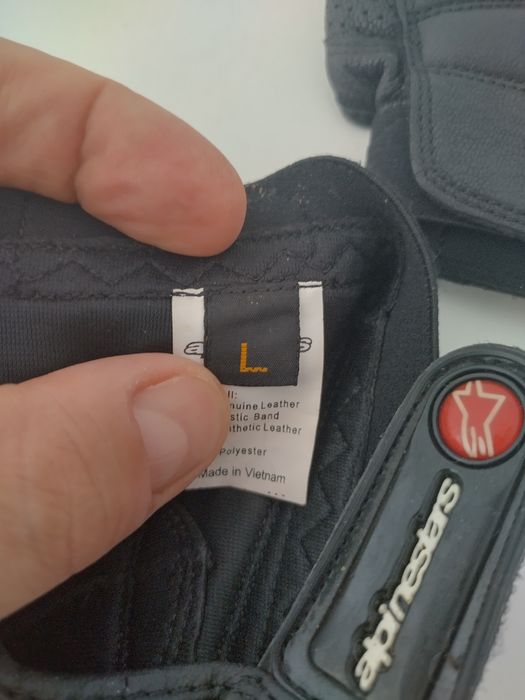 Luva Alpinestar Feminina em pele tamanho L (nova)