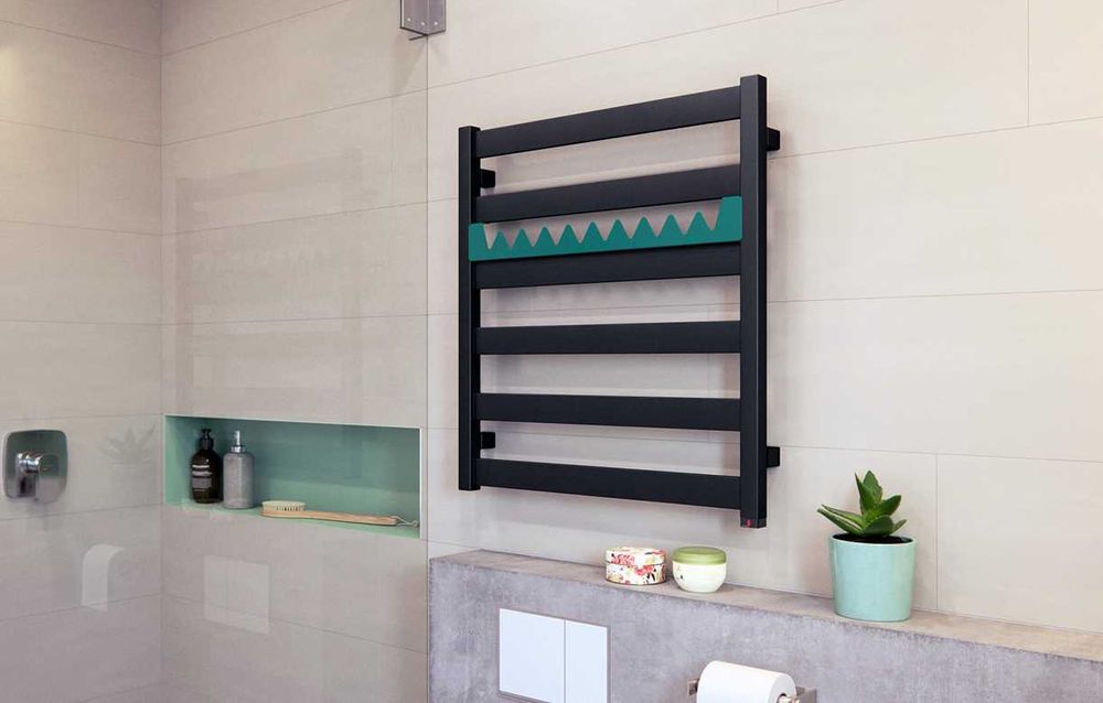 Рушникосушка Terma Vivo 91x50 | 115x50 | 115x40 Чорна і біла