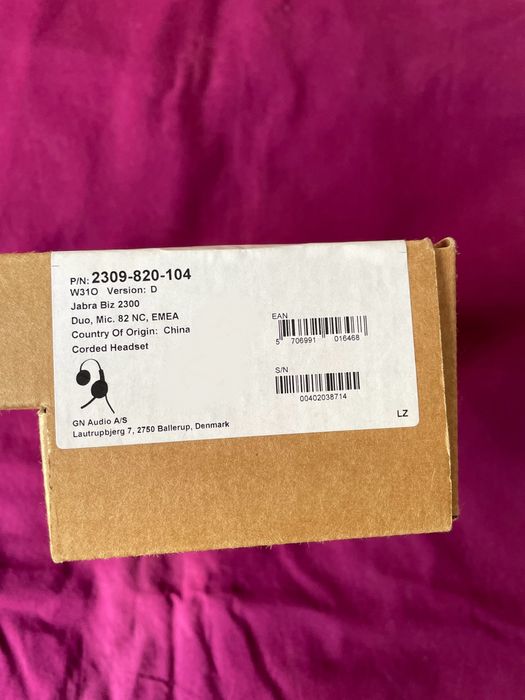 Jabra Biz 2300 Duo