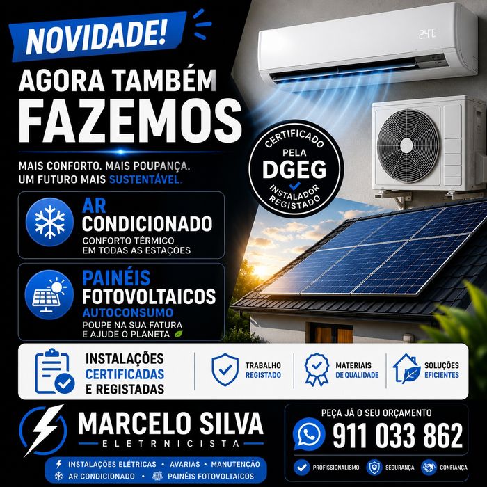 Instalação Ar Condicionado (AC)