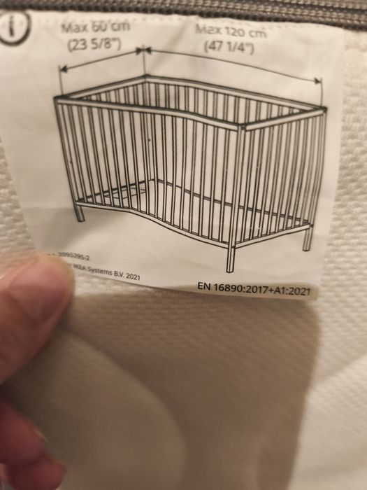 Colchão para berço, IKEA