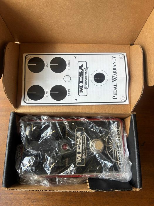 Mesa Engineering Tone-Burst: pedal Gain Control e de Master Level Control