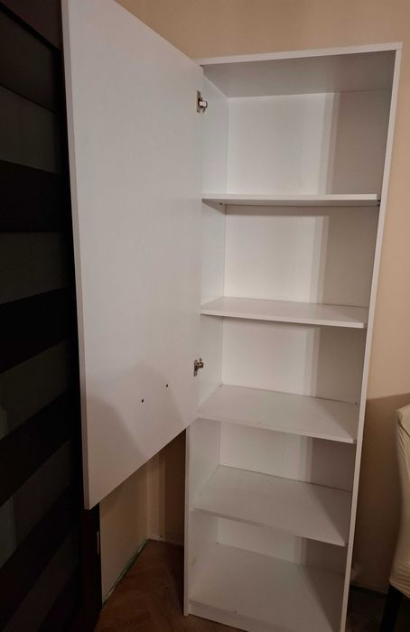 Regał , szafa biała , barek