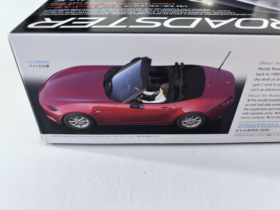 Samochód Mazda MX-5 Roadster model Tamiya 24342