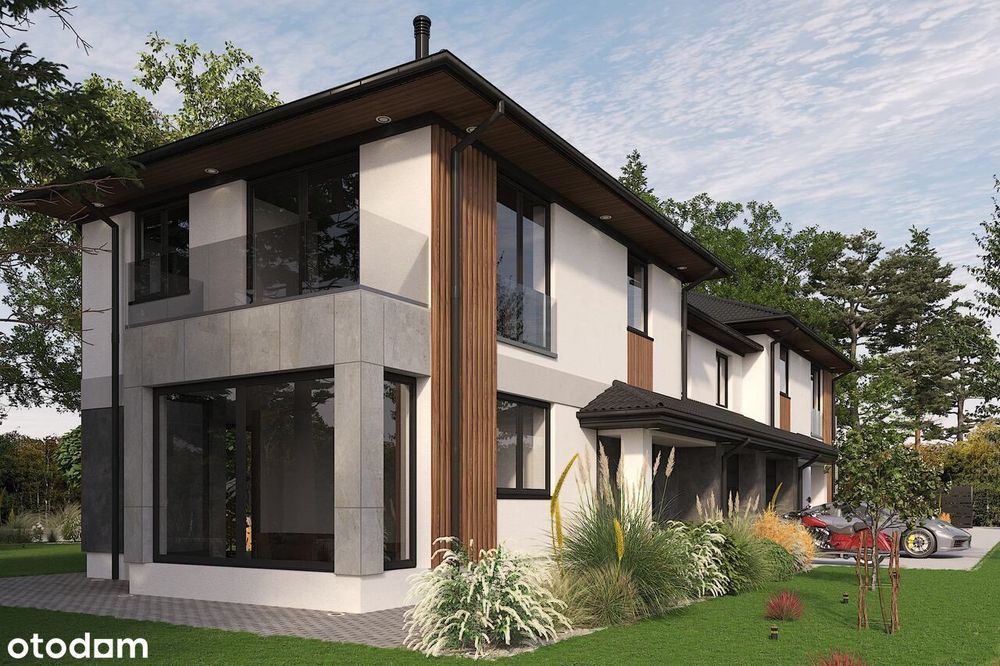 Bezpośrednio nowoczesny i elegancki dom blisko PKP| 25 min do Warszawy
