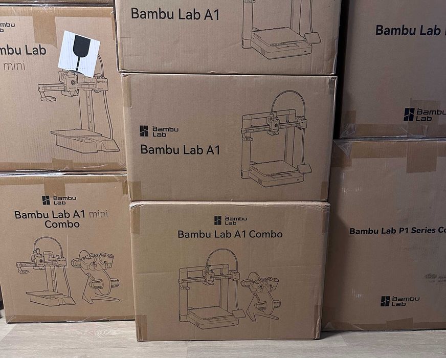 Продам 3D printer Bambu Lab P2S/H2S/X1/A1/A1 mini/P1S/P1SC Combo