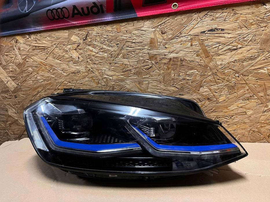 Prawa lampa Golf 7 GTE lift E-golf full led 2 moduły 082F super stan