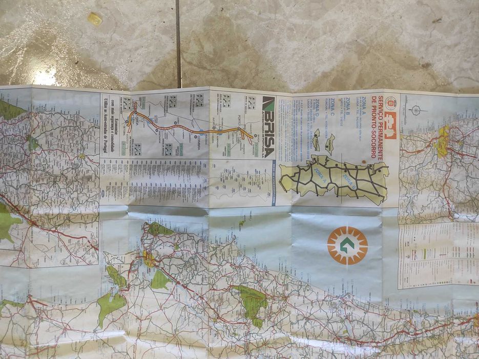 Mapa Estradas Portugal ACP 88ª Edição