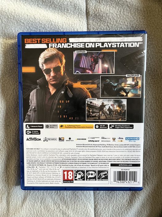 Jogo call of duty black ops 6 ( jogo fisico)