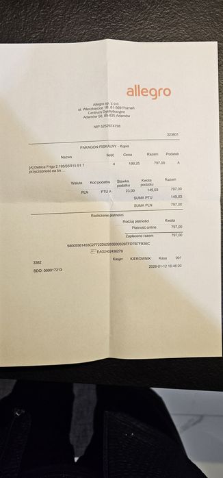 Opony zimowe 195/65/15