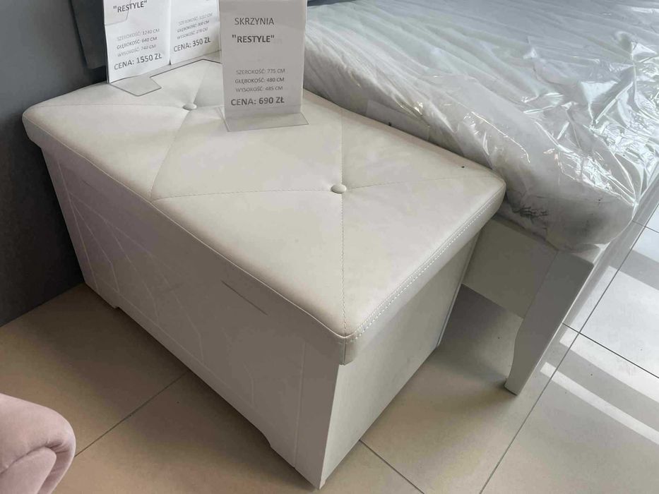 (21WN) Skrzynia Royal White, meblik, wyprzedaż 499 zł