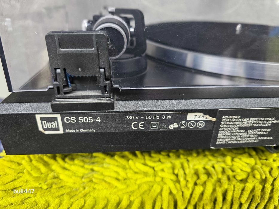 gramofon dual 505-4 ortofon