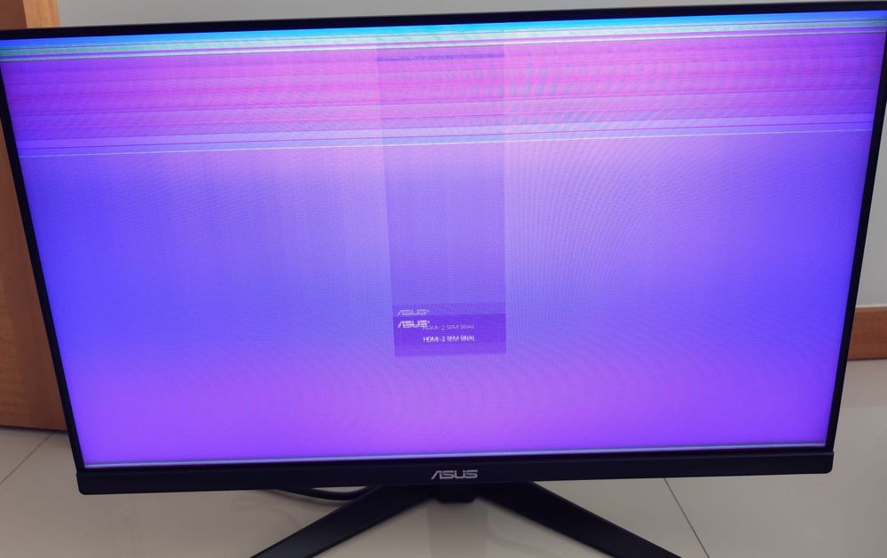 Monitor ASUS  com defeito444995573247518724