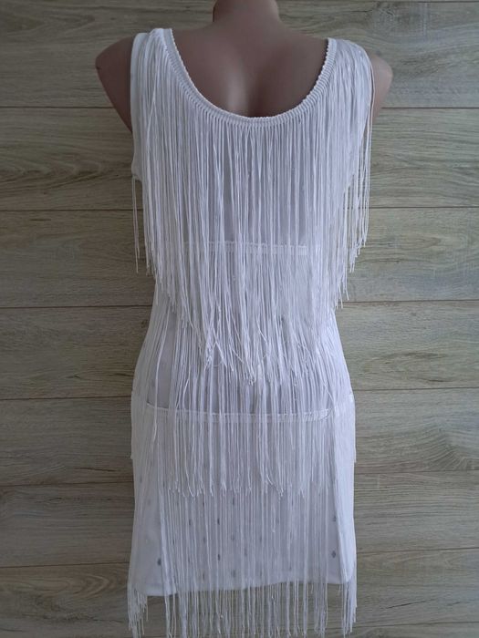 Платье с бахромой для танцев бачаты латино платье гетсби чикаго ращм s