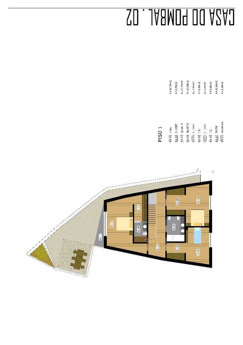Terreno com projeto aprovado para construção de moradia T3 no campo