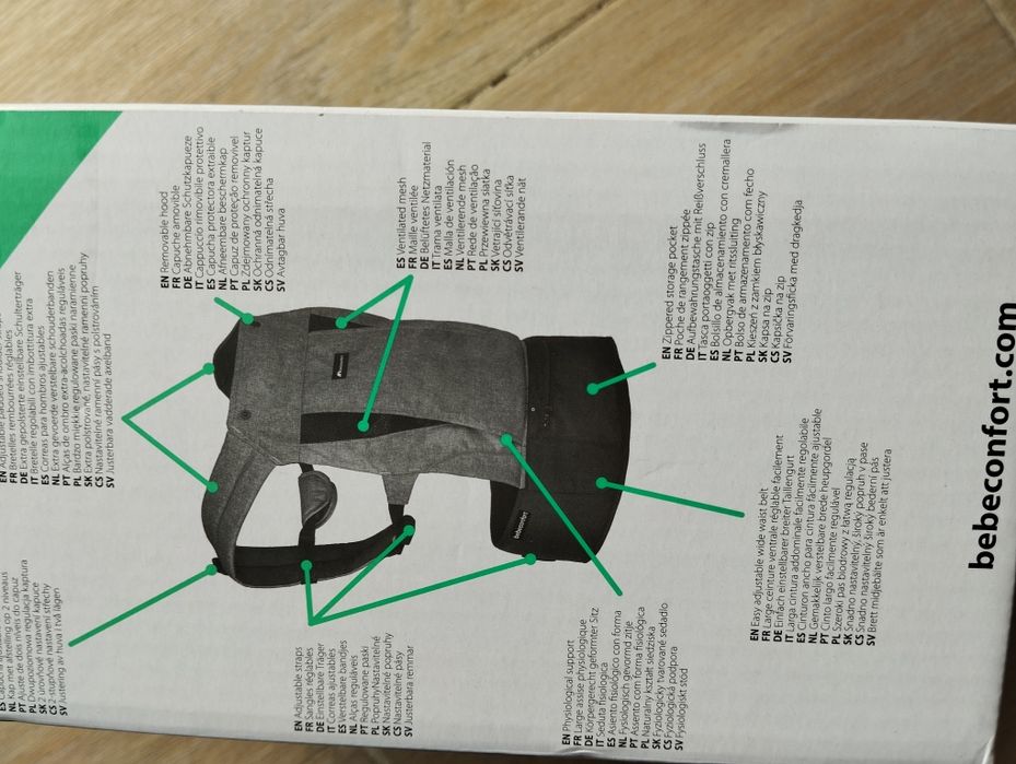 Marsúpio Physio Nest