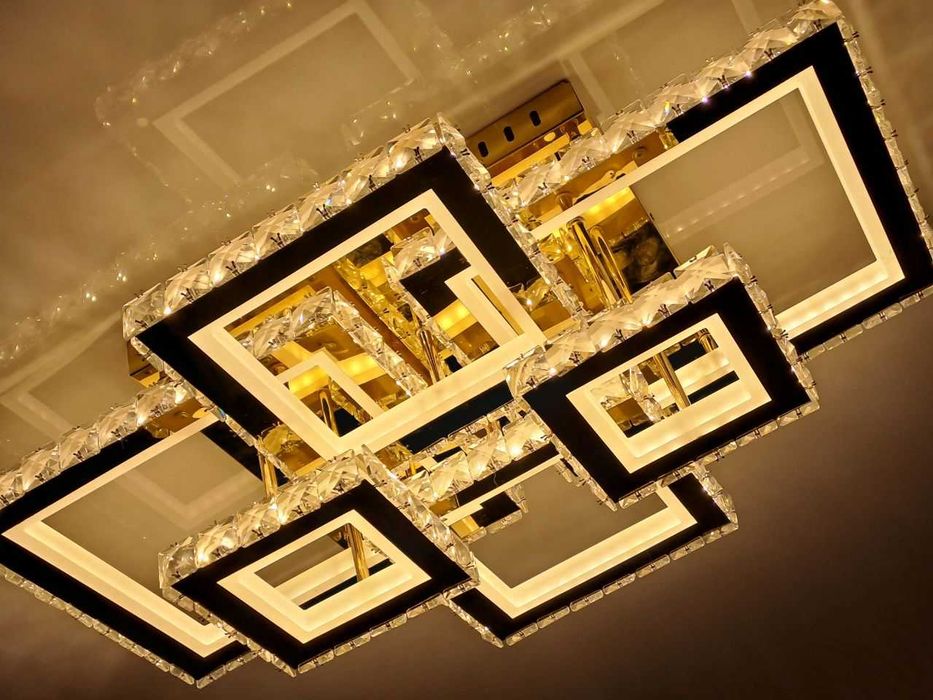 LED люстра с пультом ДУ