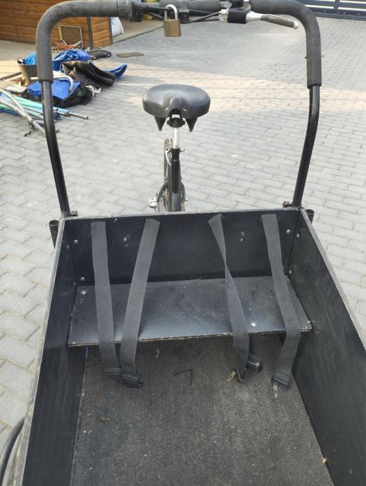 Rower kargo trój kołowy cargo, miejski