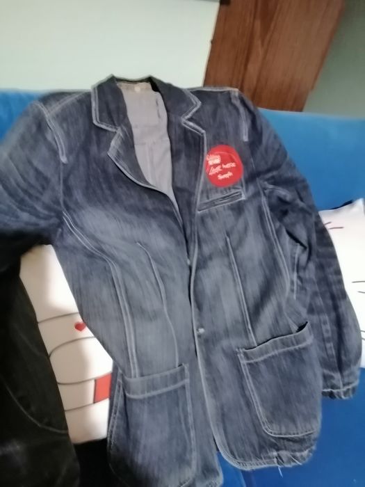 Casaco de Ganga original vintage jeans64741165805954121