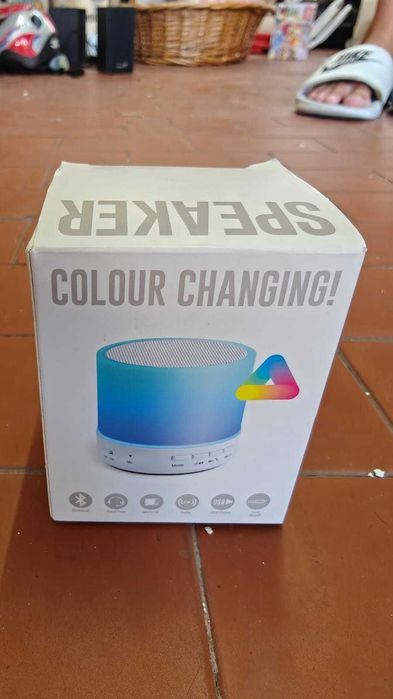 Coluna Bluetooth em bom estado