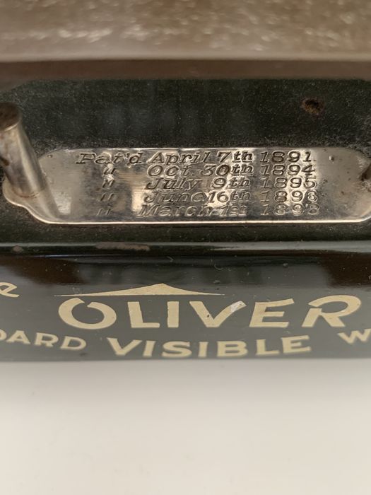 Máquina de escrever Oliver n 3