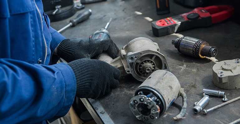 Ремонт стартерів