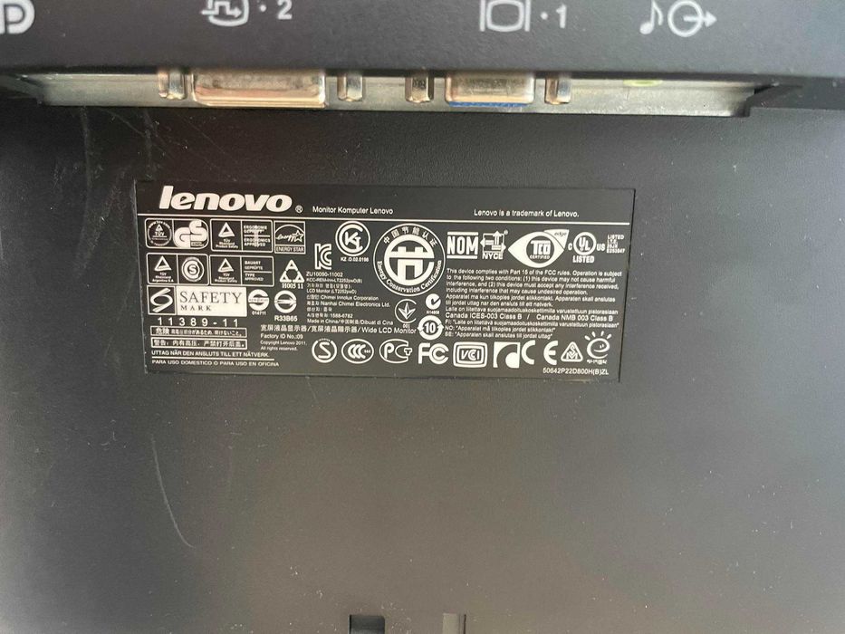 Monitor Lenovo ThinkVision 22''