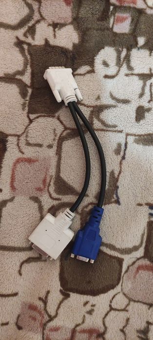 Перехідник dvi vga