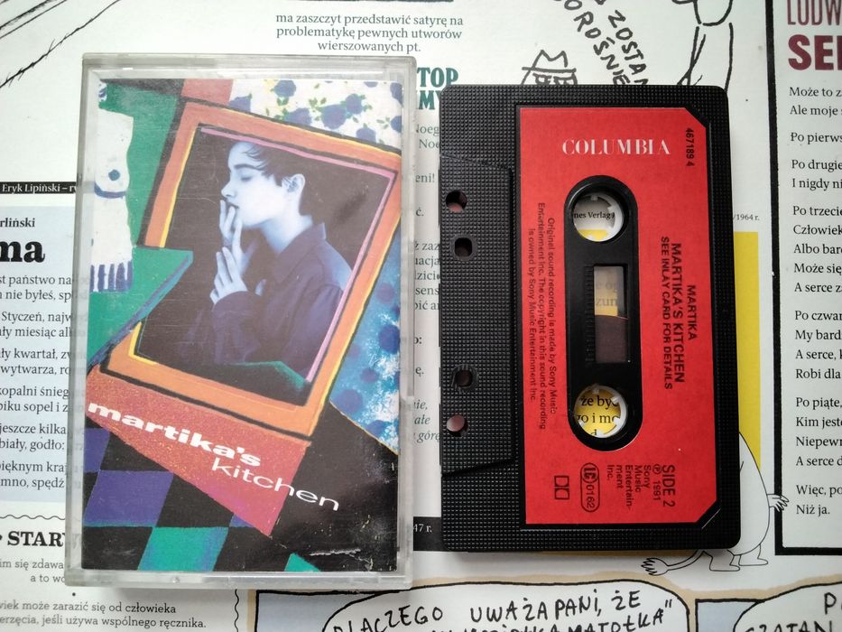 Martika Martika's Kitchen Prince Songs rare import tape