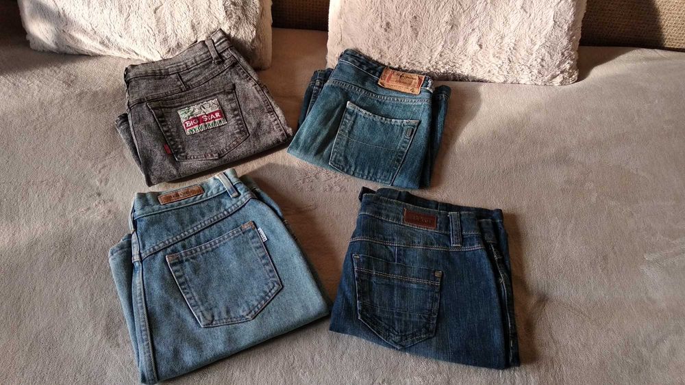 Mini spódnica jeansowa: Esprit, Pepe Jeans, Dallas, Big Star S/M