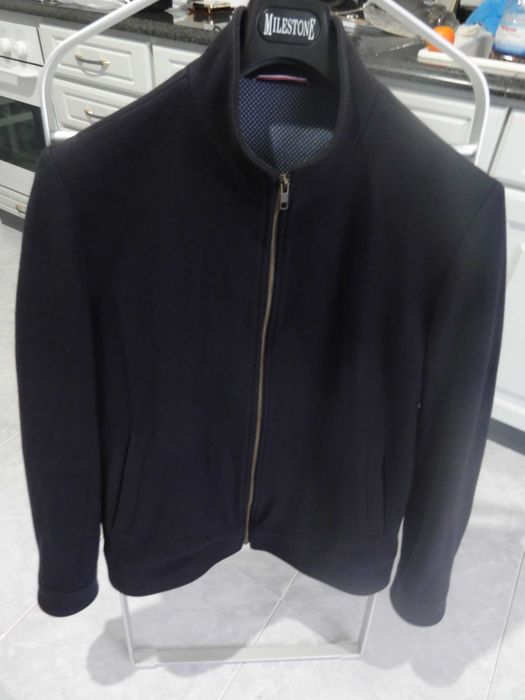 Casaco El Ganso Azul escuro material em Lã C/NOVO Tam 50 (M)