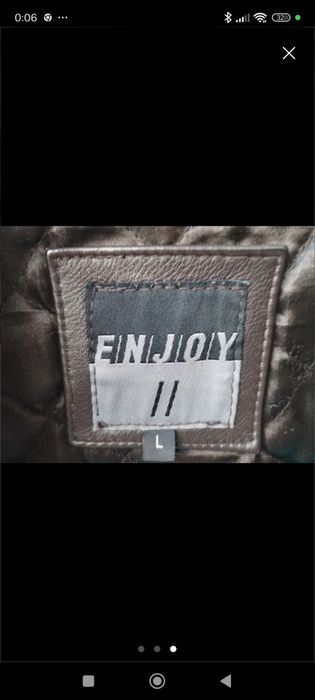 Casaco de pele homem