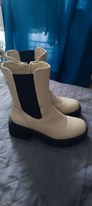 Buty damskie sztyblety-39