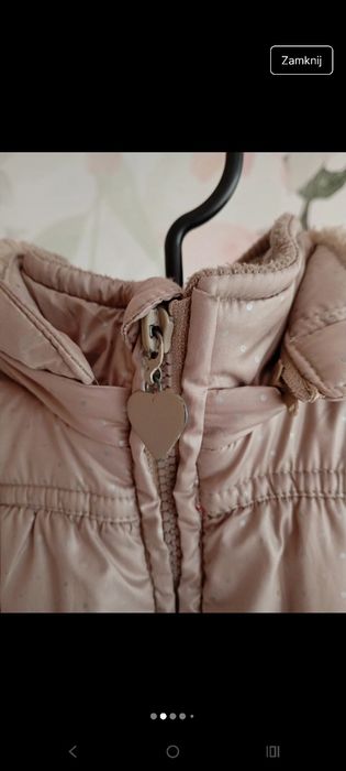 Bezrękawnik dla dziewczynki