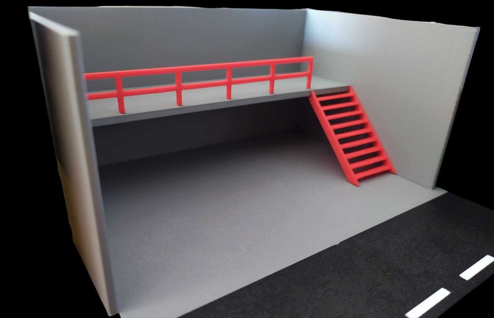 Diorama Hot Wheels Matchbox Majorette