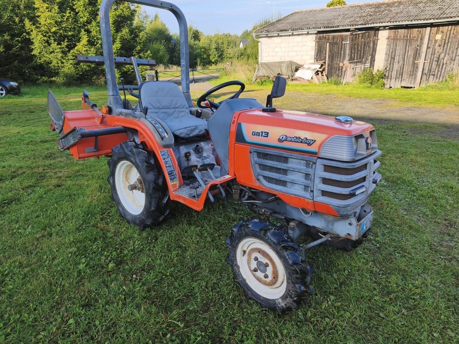 Kubota traktorek głębogryzarka