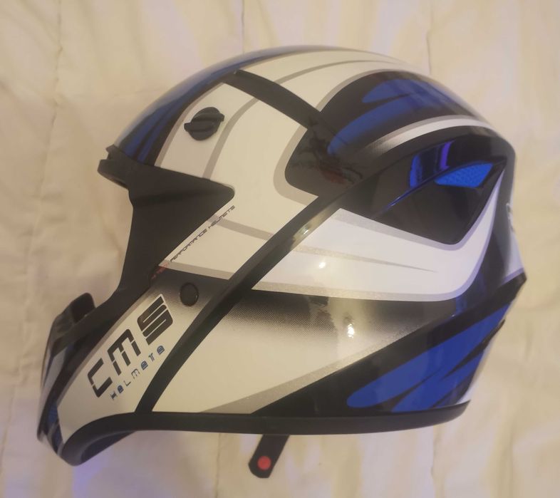 Capacete CMS mota como novo