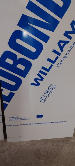 Placa alumínio Dibond