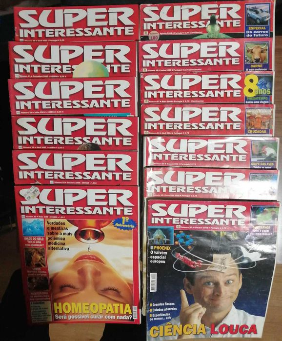 Revistas Diversas Retro Anos 80/90/00