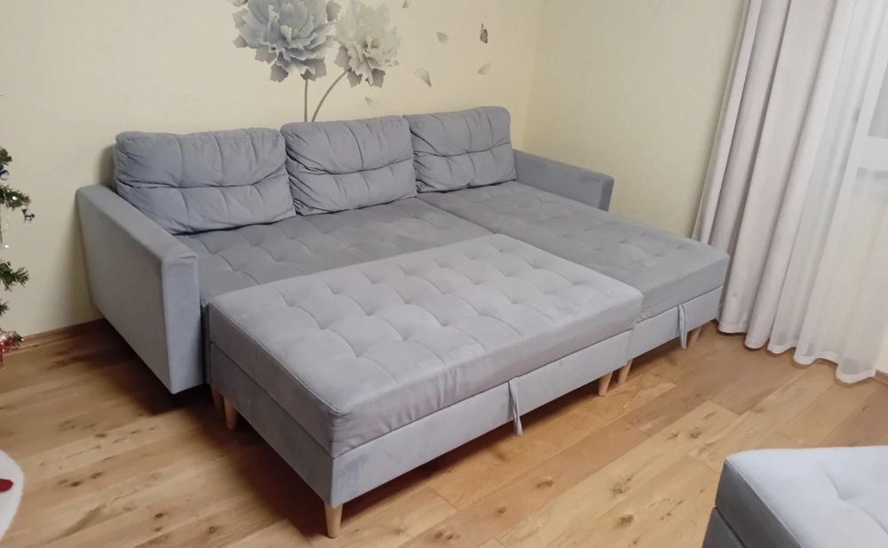 Narożnik w stylu skandynawskim