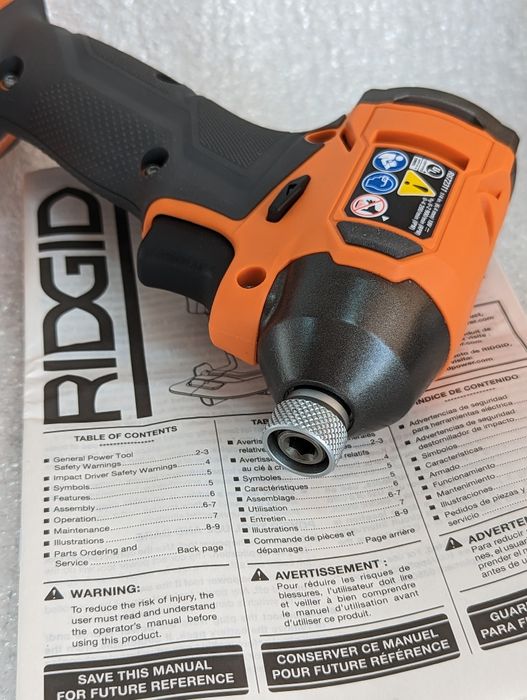 RIDGID (AEG) R872311 18V Безщітковий імпульсний гайковерт / імпакт