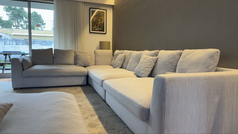 Sofá Modular Kinda Cinza