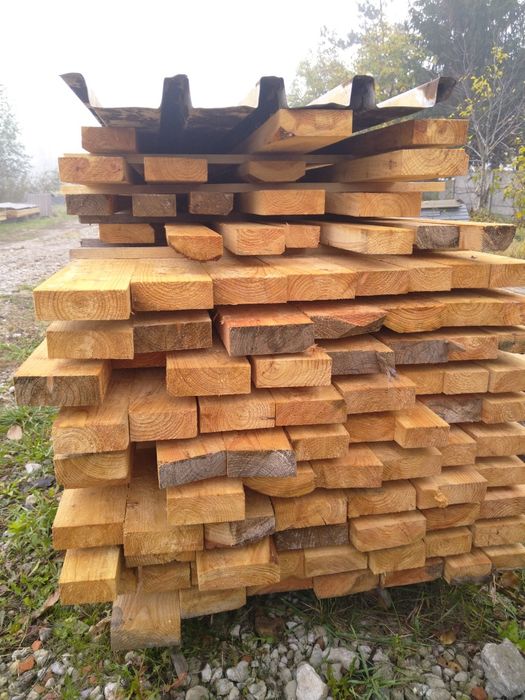 Deska 50mm modrzew tarcica modrzewiowa dwucalówka oraz 25 i 40mm 3m3