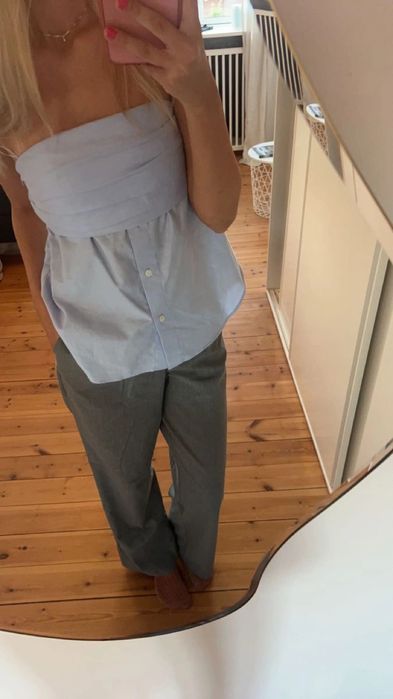 Кроп-топ zara топ zara