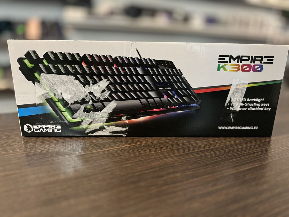 Klawiatura BEZPRZEWODOWA EMPIRE GAMING RF-K308 Poznań Długa 14