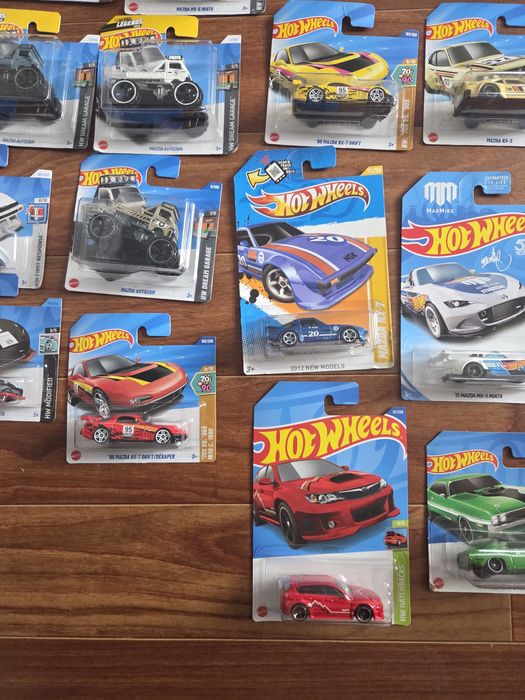 Hot Wheels - Subaru, Mazda i inne