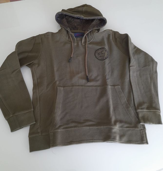 Sweatshirt verde tropa homem S salsa