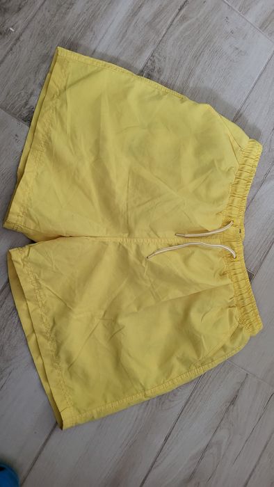 Spodenki kąpielowe Primark L żółte szorty do pływania