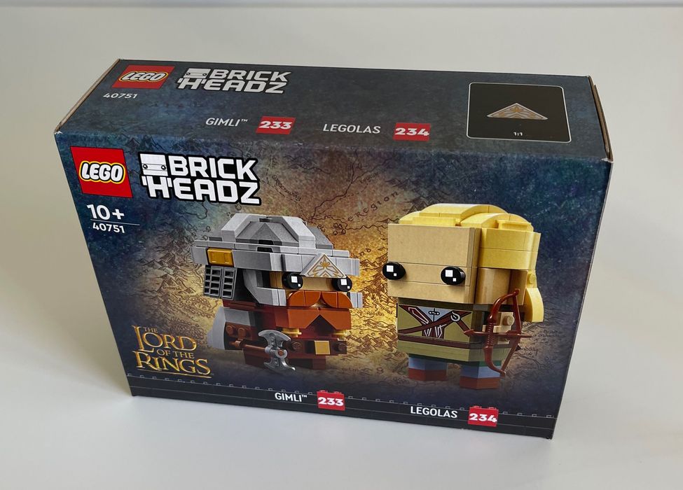 LEGO BrickHeadz, Legolas i Gimli, 40751